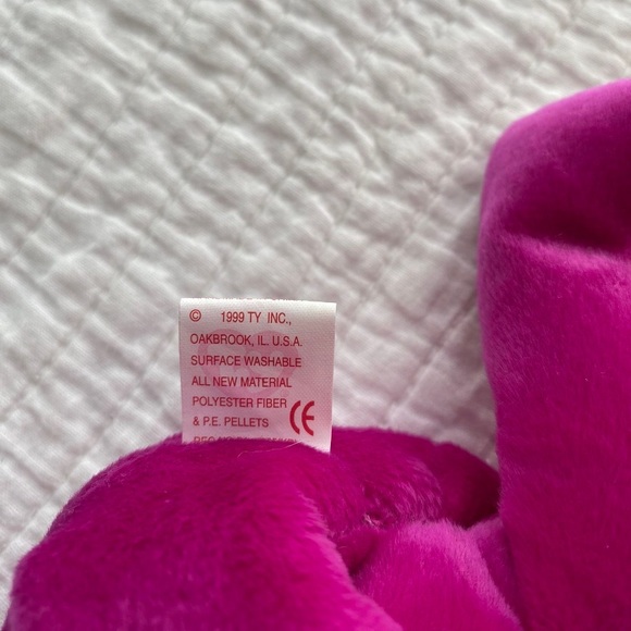 🆕 NEW Authentic Misspelled "Millenium" Ty Beanie Baby Millennium the Bear - Picture 9 of 10